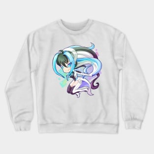 Next generation gaming gijinka girl Crewneck Sweatshirt